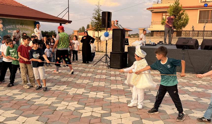 Laçin’de sünnet çocukları için şölen düzenlendi