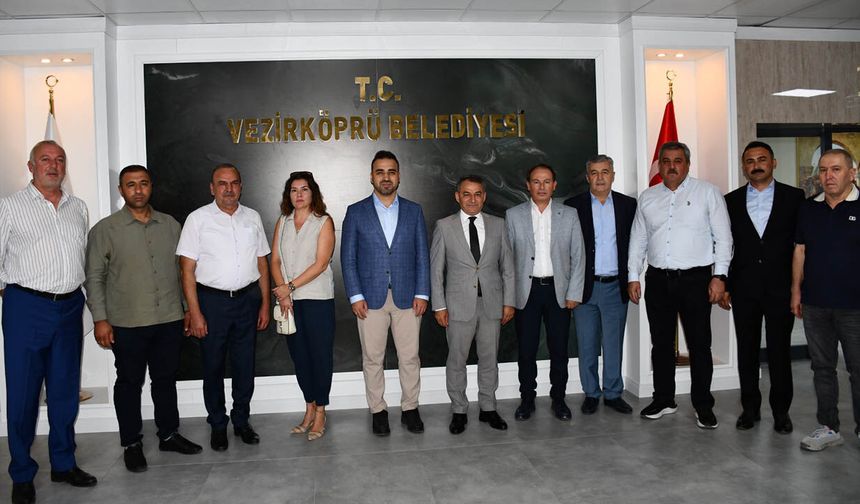 Hayati Ağca’dan Vezirköprü için ortak çalışma vurgusu