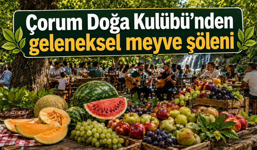 Meyve Şenliği Çorum’un yeni geleneği mi oluyor?