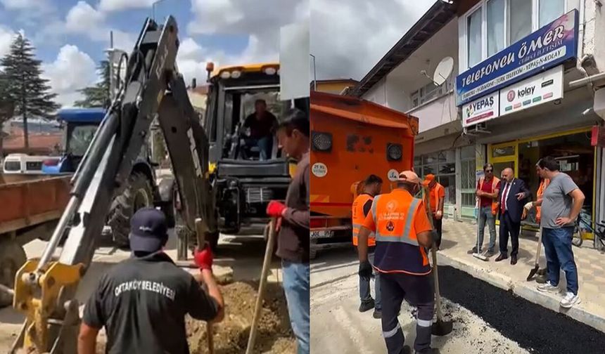 Başkan İsbir’den Bakan Uraloğlu’na asfalt teşekkürü