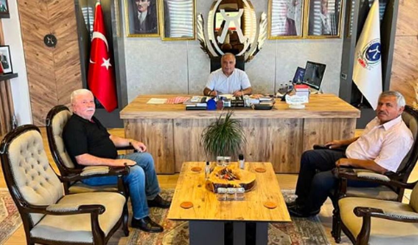 MHP Dodurga teşkilatından Başkan Çetinkaya’ya ziyaret