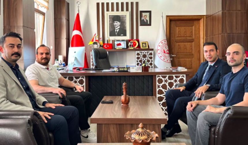 Yargı mensuplarından Uğurludağ Kaymakamlığı’na ziyaret