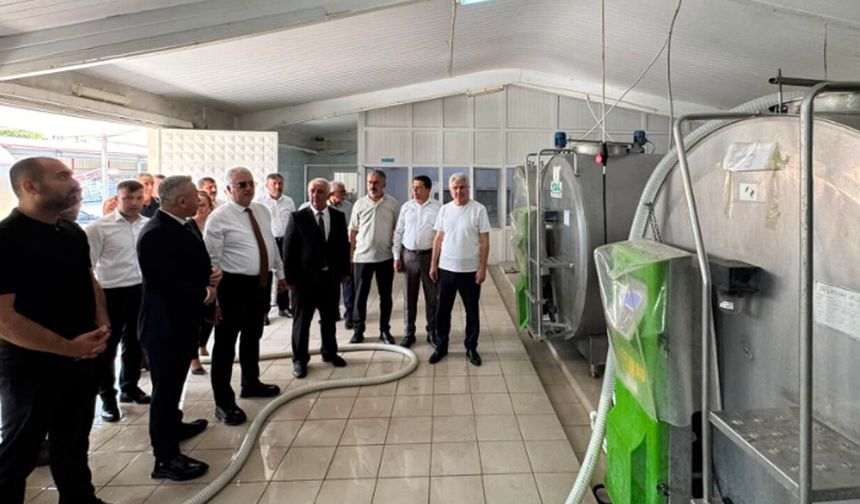 Ahlatcı’dan Mecitözü Süt Üreticileri Birliği’ne ziyaret