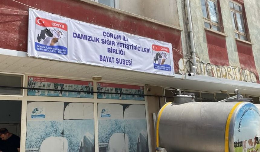 Bayat’taki süt toplama merkezinin kapasitesi artırıldı