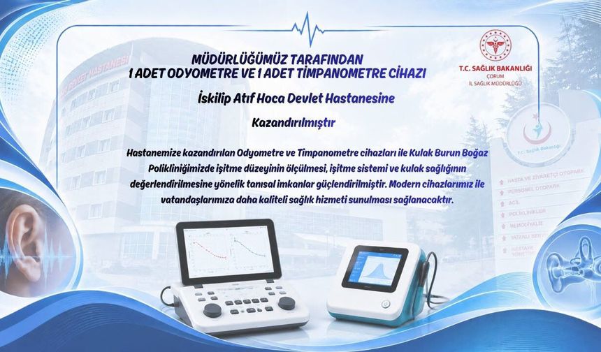 Hastaneye iki yeni cihaz kazandırıldı