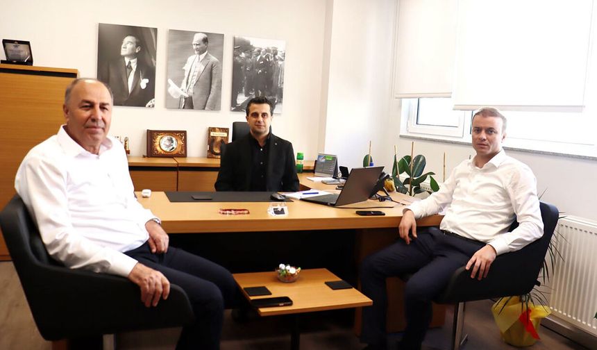 Kaymakam Dinçer ve Başkan Arslan’dan İş Bankası'na ziyaret