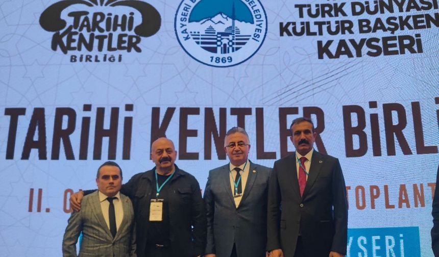 Tarihi Kentler Birliği toplantısına Çorum’dan güçlü katılım