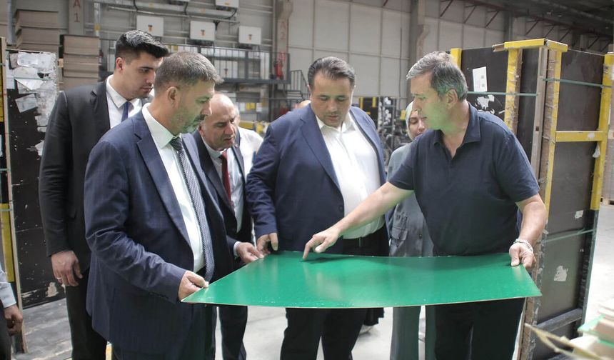 Kaya’dan SUN-KA’ya ziyaret: “Üreten Sungurlu, büyüyen Çorum”