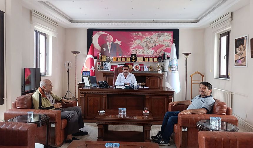 Mecitözü Belediye Başkanı Veli Aylar’a ziyaret