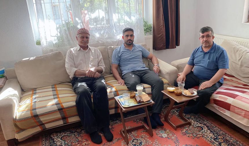 Uğurludağ Müftüsü Ömer Kılıç’tan hasta ziyareti