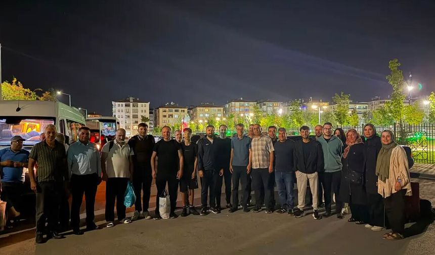 Altı Nokta Körler Derneği’nden 110 kişilik kafile Hatay’da kampa katıldı
