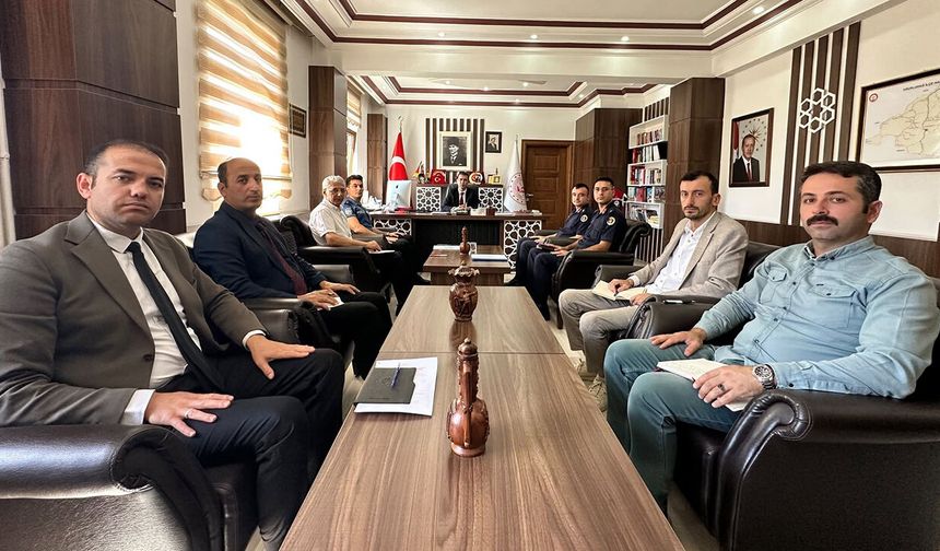 Uğurludağ’da okul güvenliği tedbirleri değerlendirildi