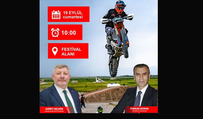 Osmancık’ta enduro heyecanı festivale damga vuracak