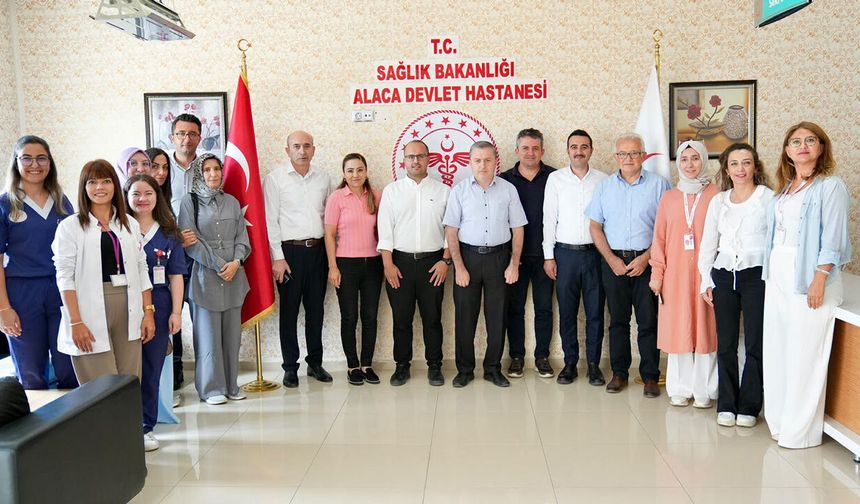 Çorum’daki 5 sağlık tesisinde denetimler tamamlandı