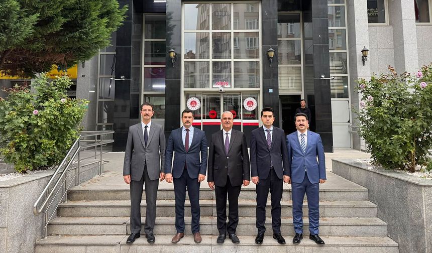 Ahlatcı, yargı mensuplarıyla bir araya geldi