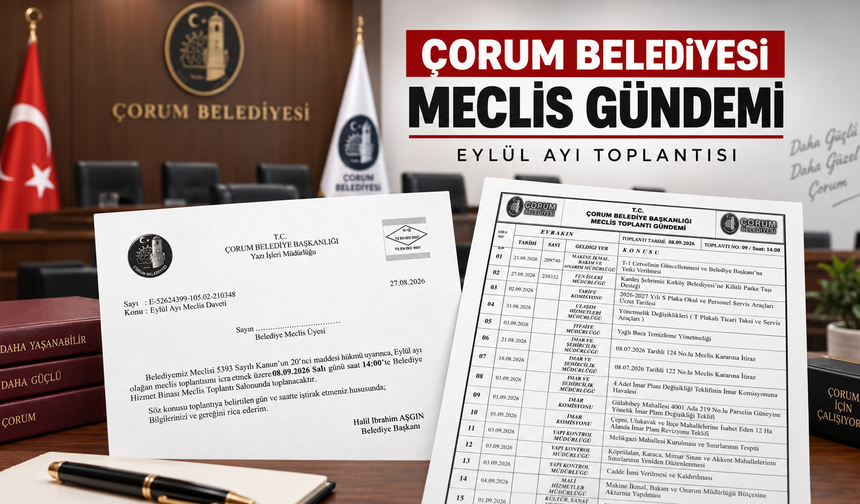 Çorum’da yeni mahalle mi kurulacak?