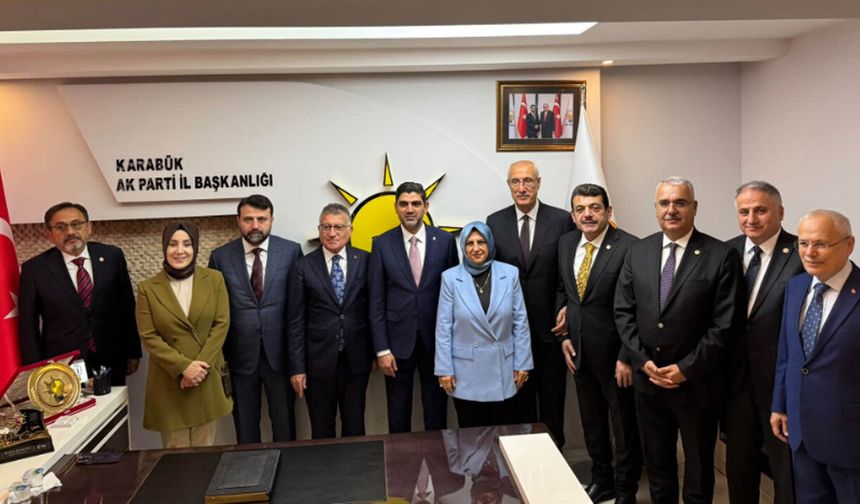 Yusuf Ahlatcı, Karabük’te teşkilat buluşmasına katıldı
