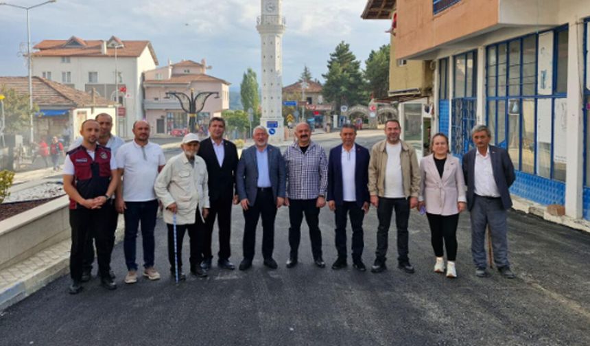 Ortaköy’de asfalt çalışmaları tamamlandı: İsbir ve Aşgın sahada inceledi
