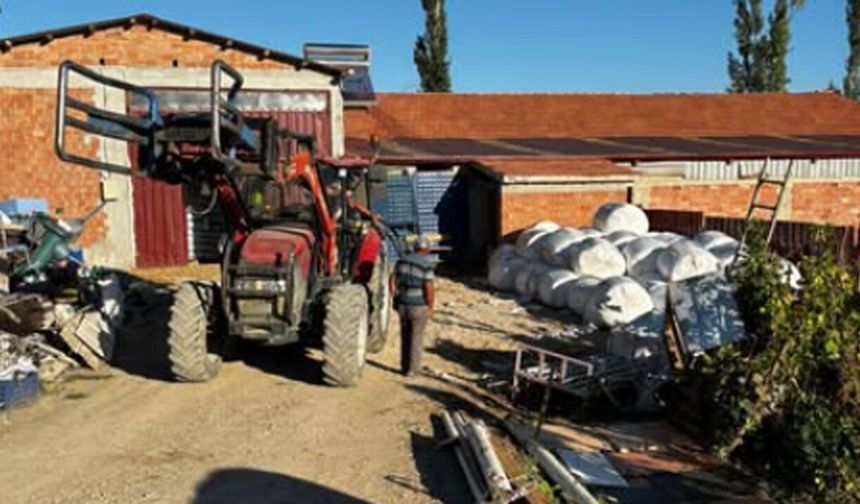 Mecitözü’nde süt üreticilerine küspe desteği sürüyor