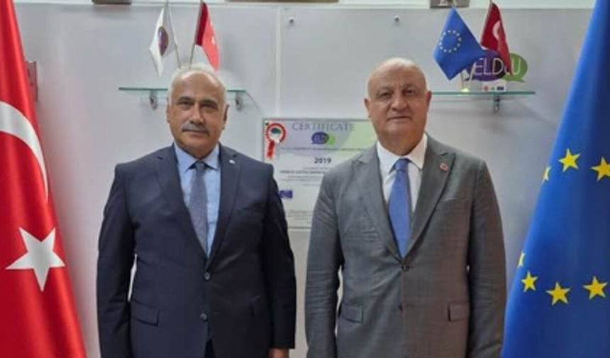 İskilip Belediye Başkanı Çizikci’den İç Anadolu Belediyeler Birliği’ne ziyaret