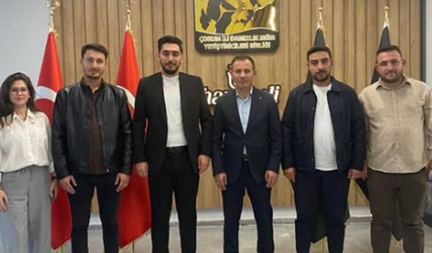 Genç MÜSİAD heyetinden Çorum DSYB’ye ziyaret