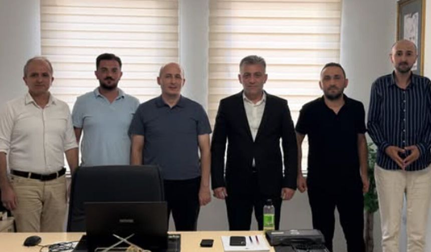 Türk Büro-Sen’den İcra Müdürü Ertekin’e hayırlı olsun ziyareti