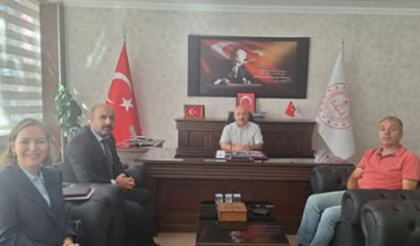 YEĞİTEK Çorum Şubesi Sungurlu’da eğitim ve teknoloji çalışmalarını inceledi