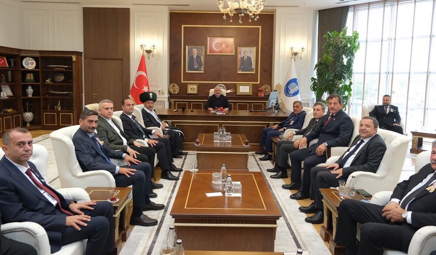 Yılın Ahisi Yüksel Yılmaz’dan Başkan Aşgın’a ziyaret