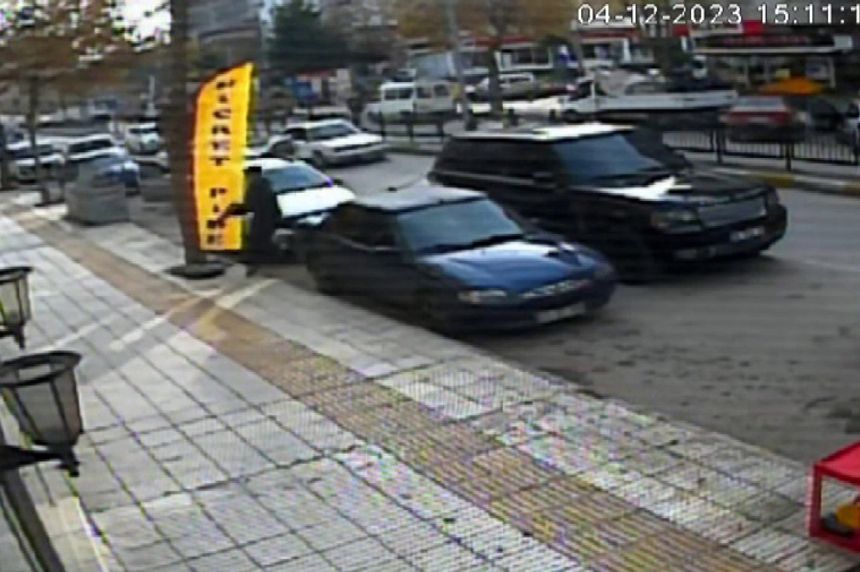 Silahlı saldırının güvenlik görüntüleri ortaya çıktı