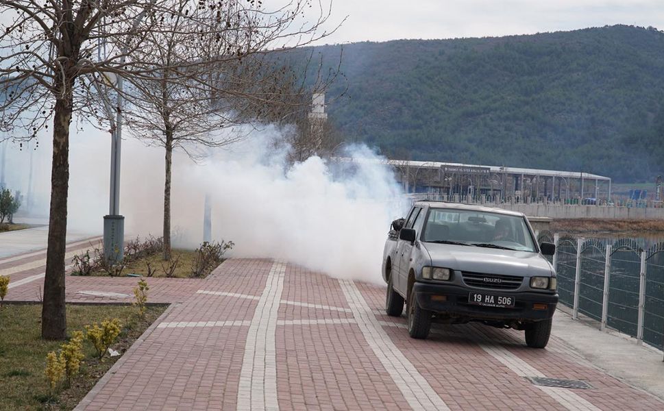 Osmancık Belediyesi'nden yaz öncesi haşereyle etkili mücadele