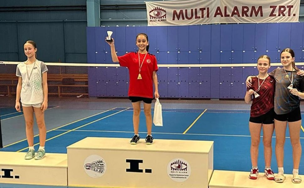 Çorumlu Badmintoncular Avrupa'da tarih yazdı: Uluslararası şampiyonluk