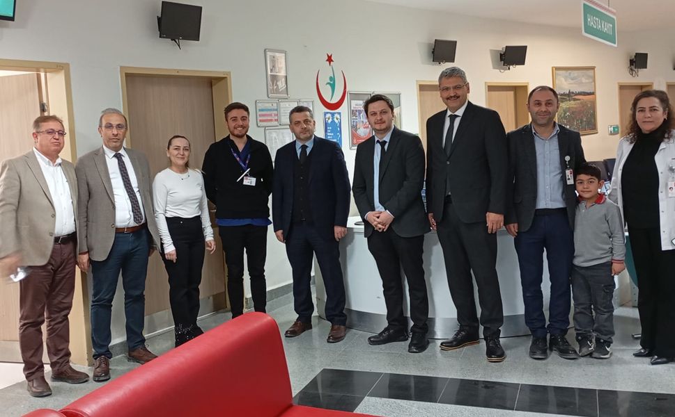 Sinan Zehir İskilip Atıf Hoca Devlet Hastanesi’ni ziyaret etti