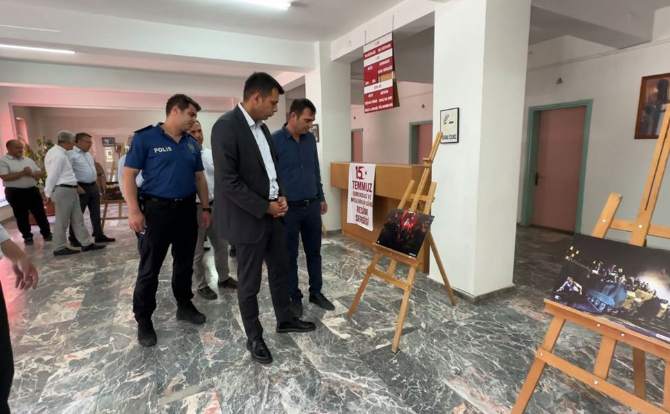 Unutulmayan direnişin 9. yılı: 15 Temmuz kareleri Kargı’da sergilendi