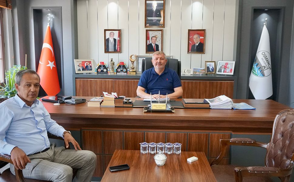 Yenipazar Belediye Başkanı İlhan Özden’den dost ziyareti