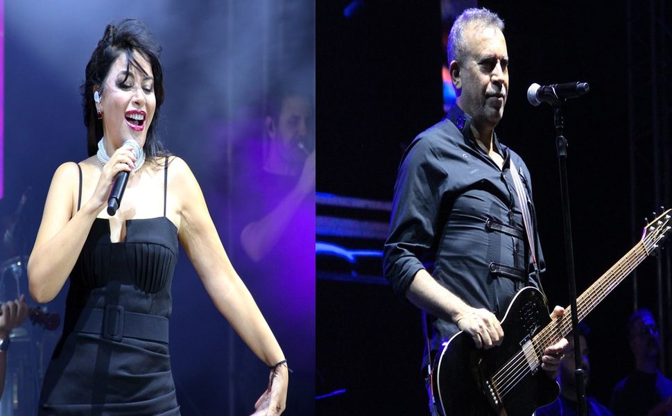 Zara ve Haluk Levent, Çorum’u salladı! Alanlar doldu taştı