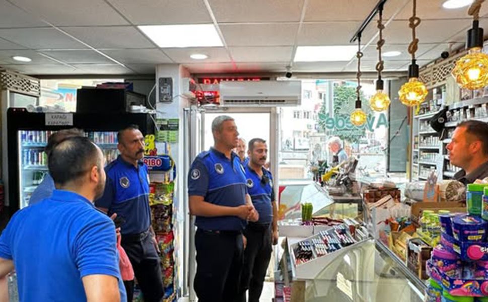 İskilip’te kaldırım işgallerine geçit yok: Zabıta ekiplerinden sıkı denetim