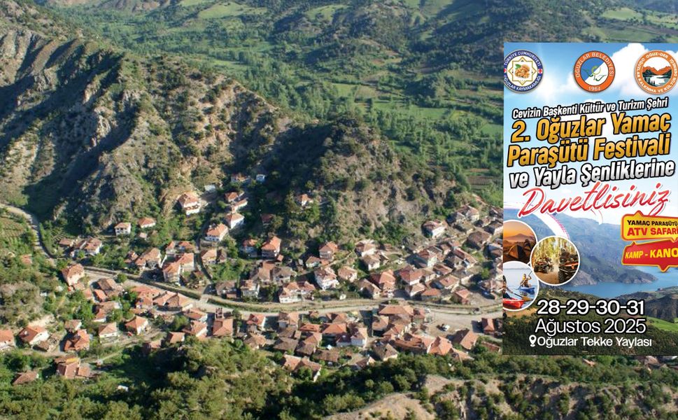 Oğuzlar’da Yamaç Paraşütü ve Yayla keyfi bir arada