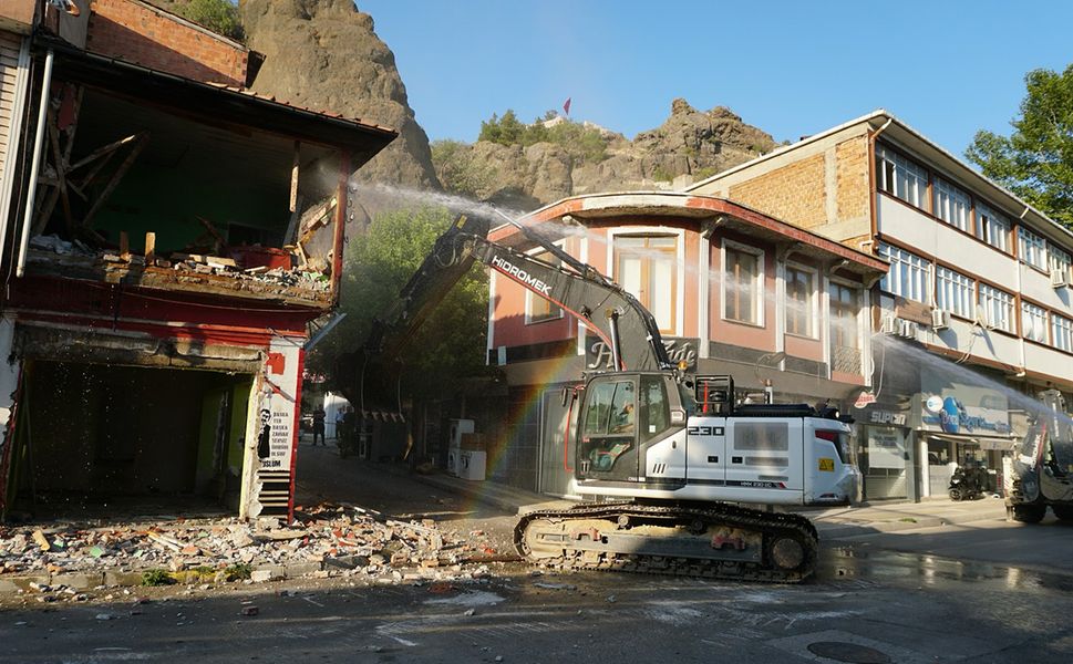 Osmancık'ta tarihi yapıda önemli dönüşüm: Manevi miras için yıkım başladı