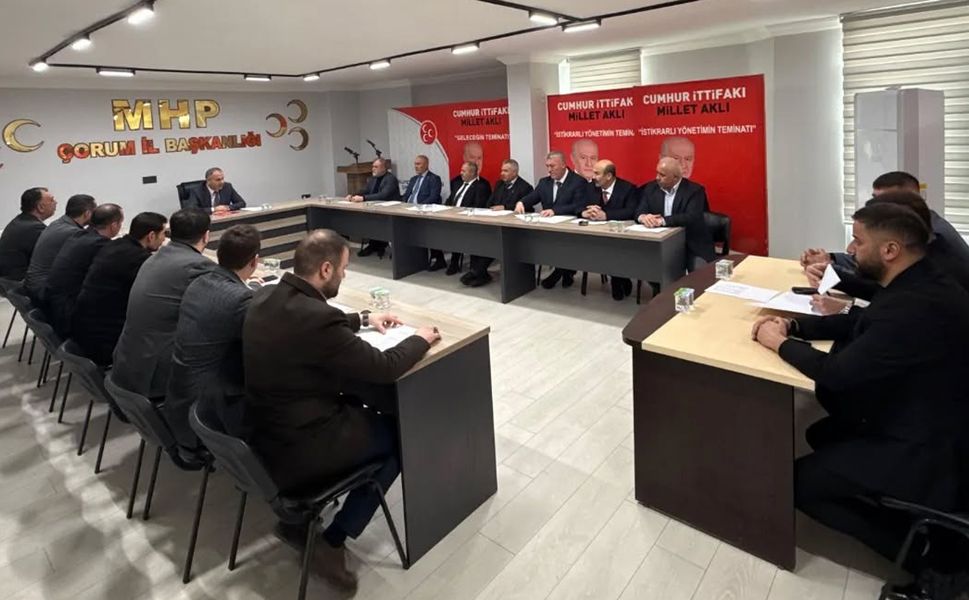 MHP’de 2026’nın ilk ilçe başkanları toplantısı yapıldı
