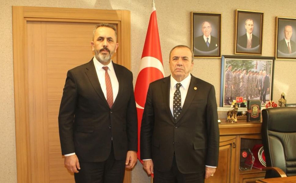 Abdullah Güdek’ten Vahit Kayrıcı’ya ziyaret