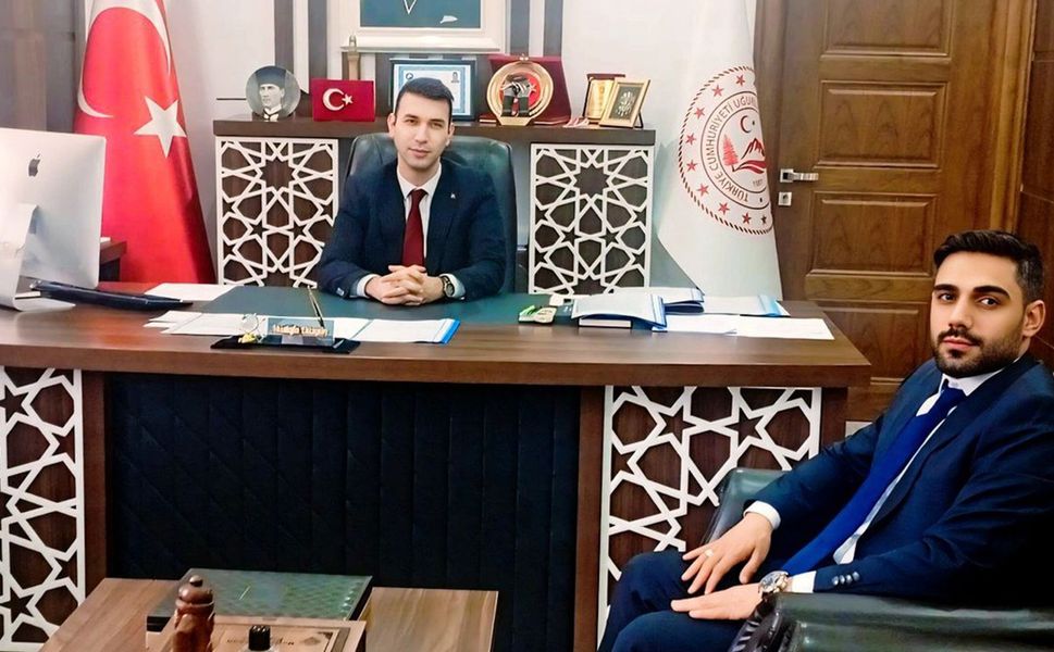 Kaymakam Düzgün, Müftü Kılınç’a başarılar diledi