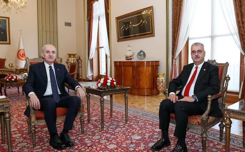 Milletvekili Ahlatcı’dan TBMM Başkanı Kurtulmuş’a ziyaret