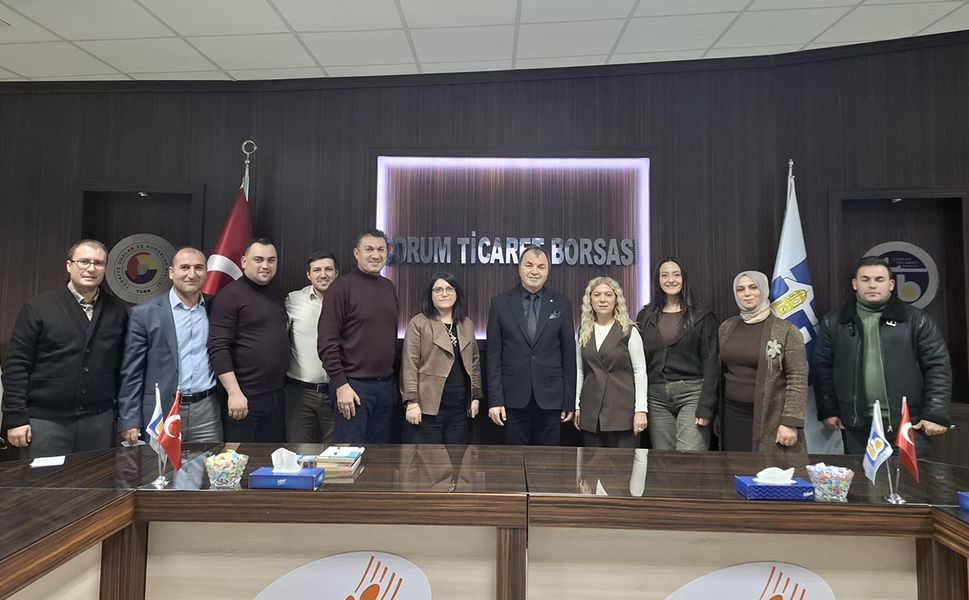 Çorum Ticaret Borsası’nda hizmet içi eğitim