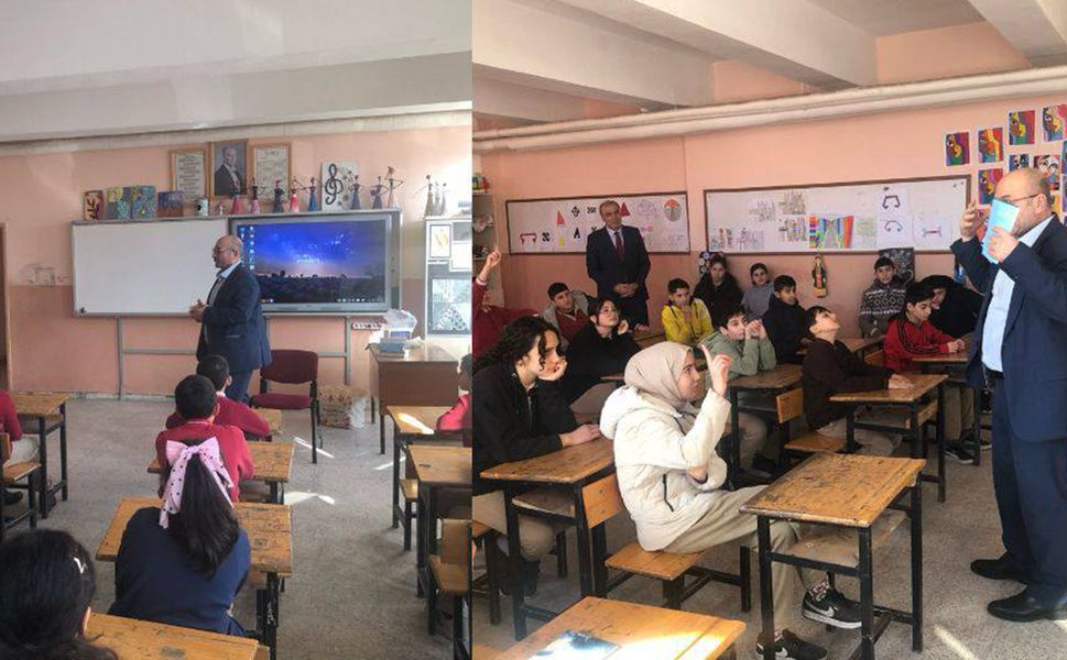 Çeşmeören İlkokulu’nda köyde okuma buluşması