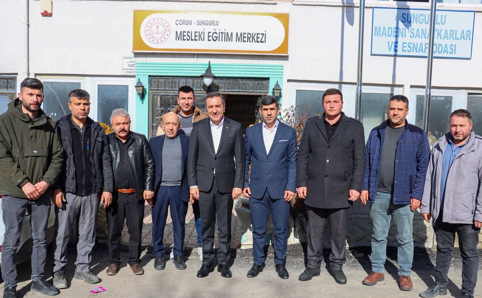 Başkan Muhsin Dere’den esnaf odalarına hayırlı olsun ziyareti