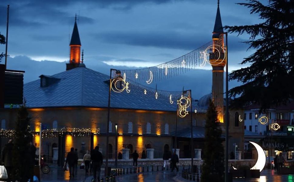 Ramazan ışıkları Çorum’u büyüledi