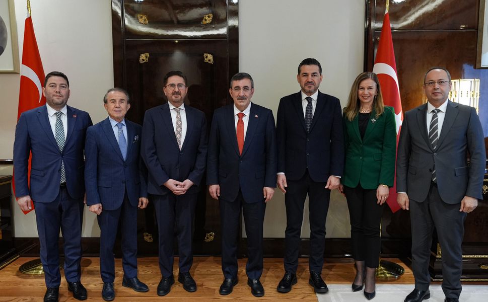 Seramik sektöründen Cevdet Yılmaz’a ziyaret