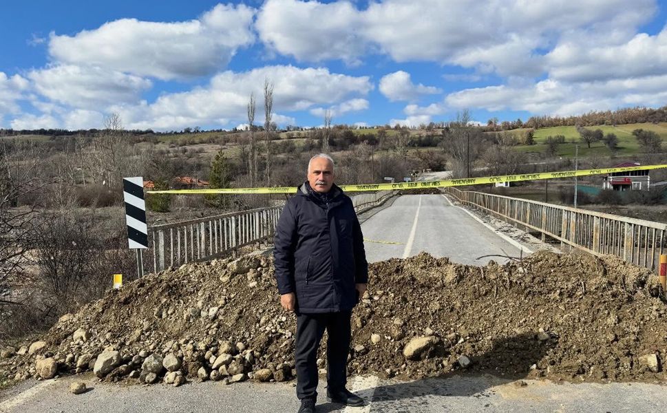 Başkan Çizikci, Çomu Köprüsü’nde inceleme yaptı