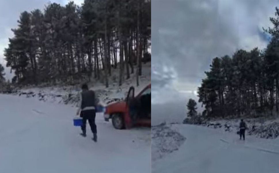 Kargı’da kar altında şap aşısı seferberliği