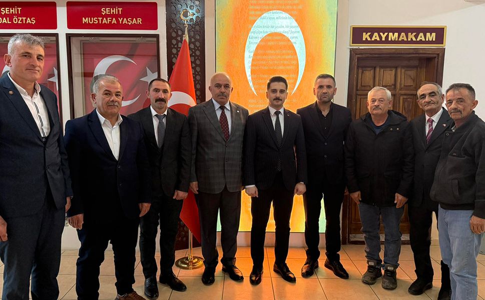 MHP İlçe Başkanı Yavuz’dan Kaymakam Şapaloğlu’na ziyaret